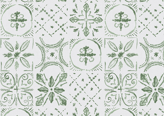 Moroccan Tiles, Bottle - Roller Blind - Image 6
